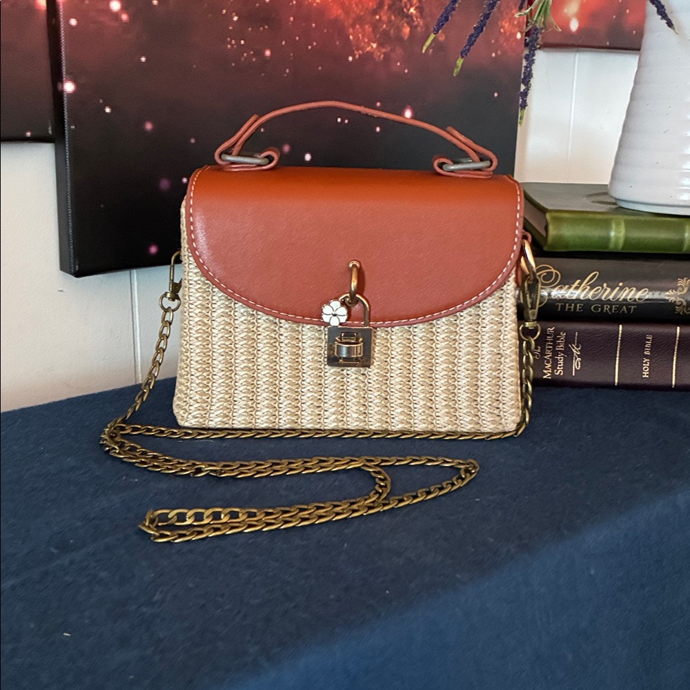 Petit Raffia Handbag